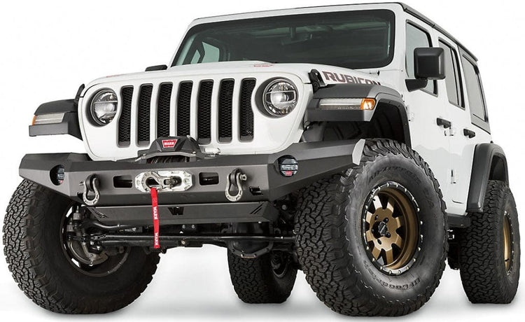 Front bumper WARN Elite - Jeep Wrangler JL 2019+