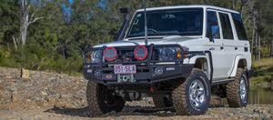 Deluxe ARB bumpers - Toyota 70 Series (After 2007) With fender flares