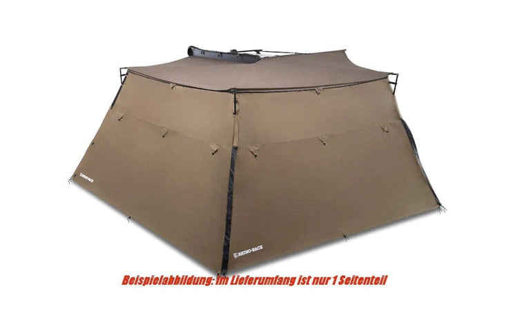 Trapezoidal wall - Awning Batwing Compact RHINORACK