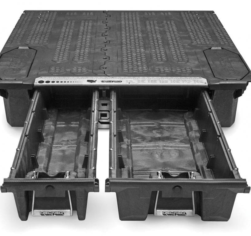 DECKED waterproof drawers for Isuzu DMAX from 2012 to 2019