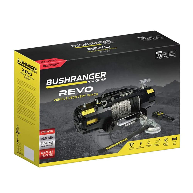 Bushranger Winch - Revo 10 - 4 536Kg - 12V