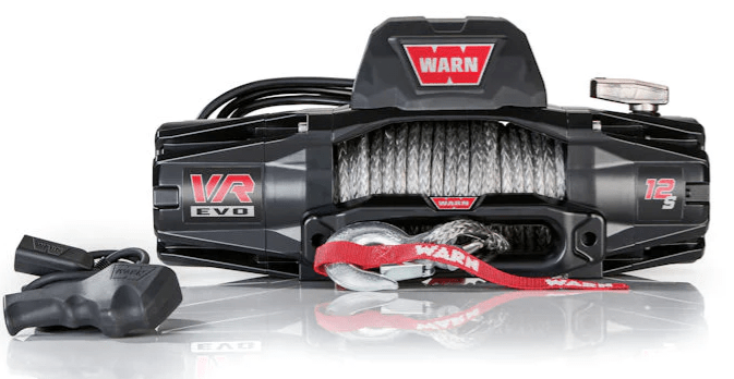 Winch WARN VR-EVO 12 S - 5.4 Tons - 12V - Synthetic