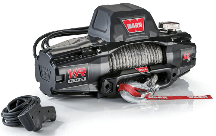 Winch WARN VR-EVO 12 S - 5.4 Tons - 12V - Synthetic